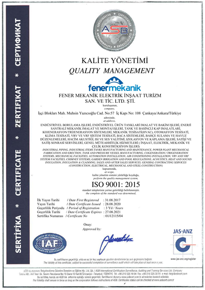 ISO 9001: 2015